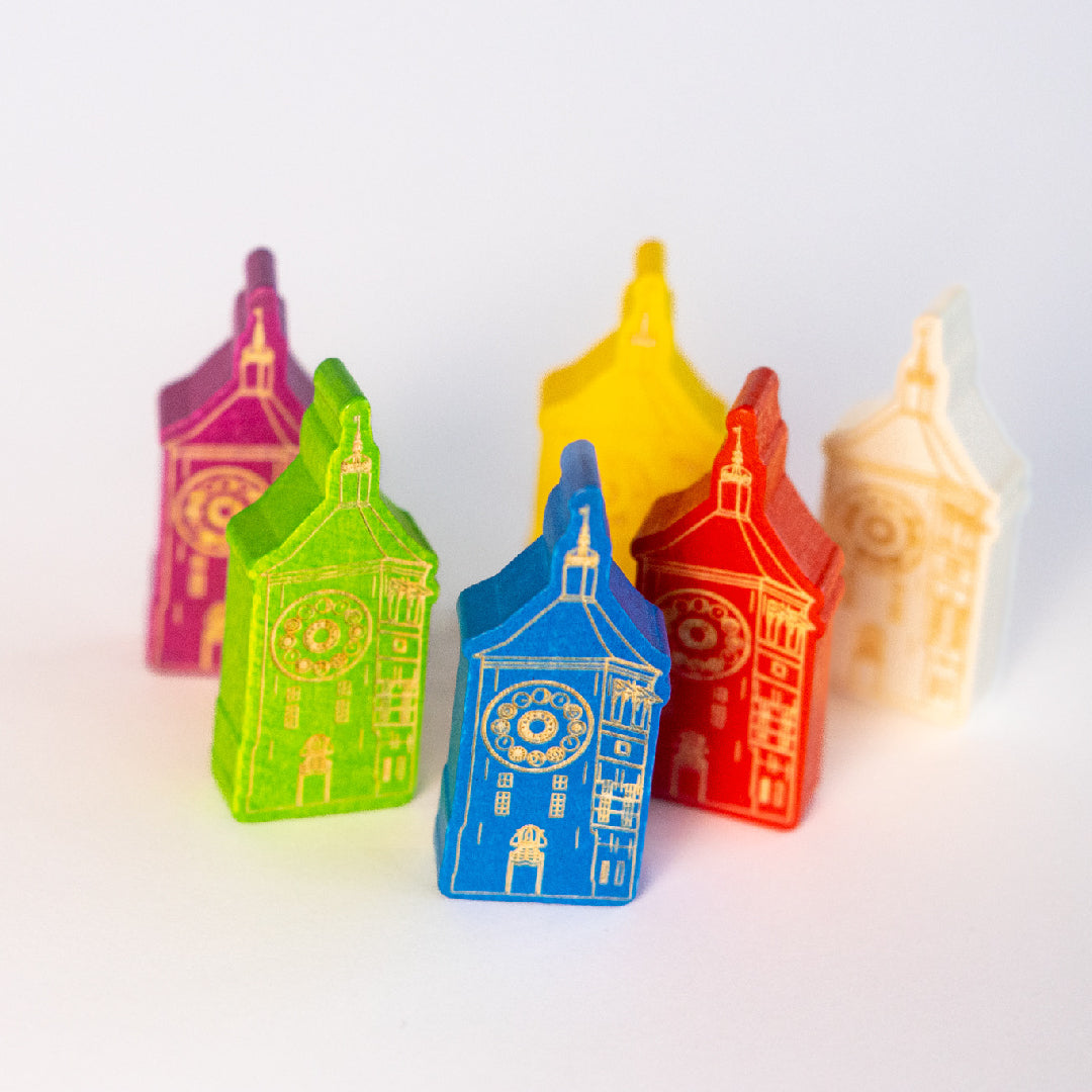 Exclusieve pionnen voor Monopoly Lier
