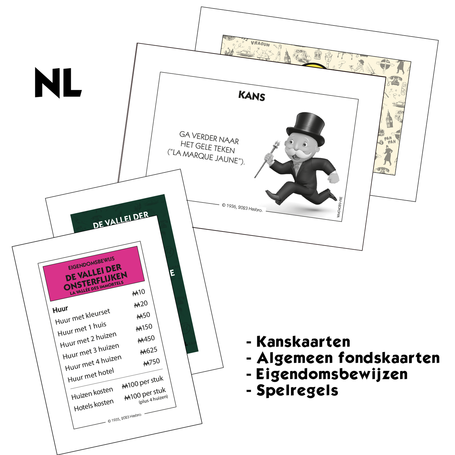 Nederlandstalige uitbreidingsset voor Monopoly Blake & Mortimer