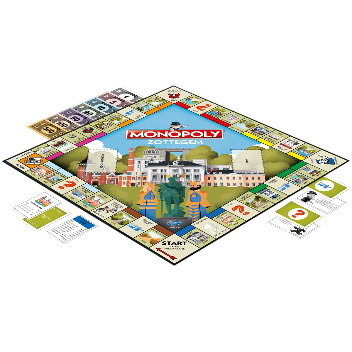 Monopoly Zottegem bordspel kopen spelbord gezelschapsspel cadeau