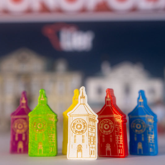Exclusieve pionnen voor Monopoly Lier