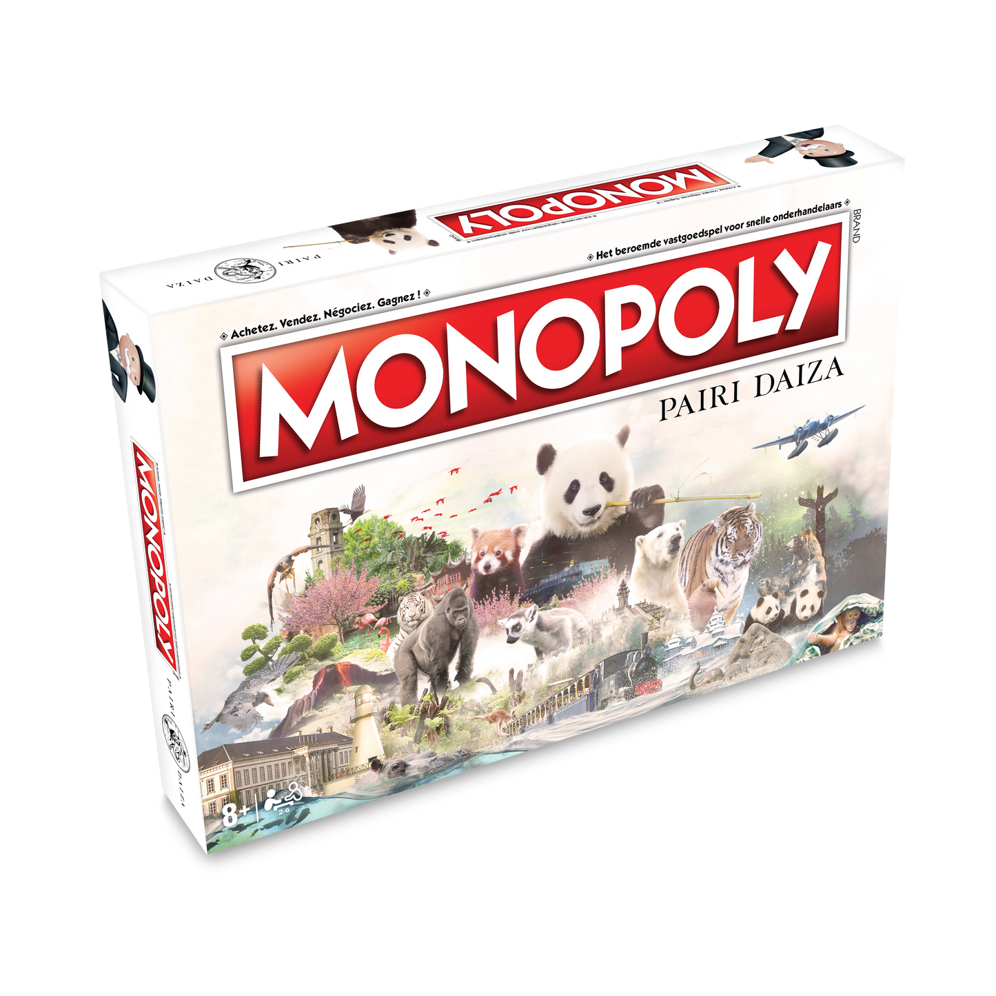 Pre-order Monopoly Pairi Daiza (NL-FR) (levering in juli 2024)