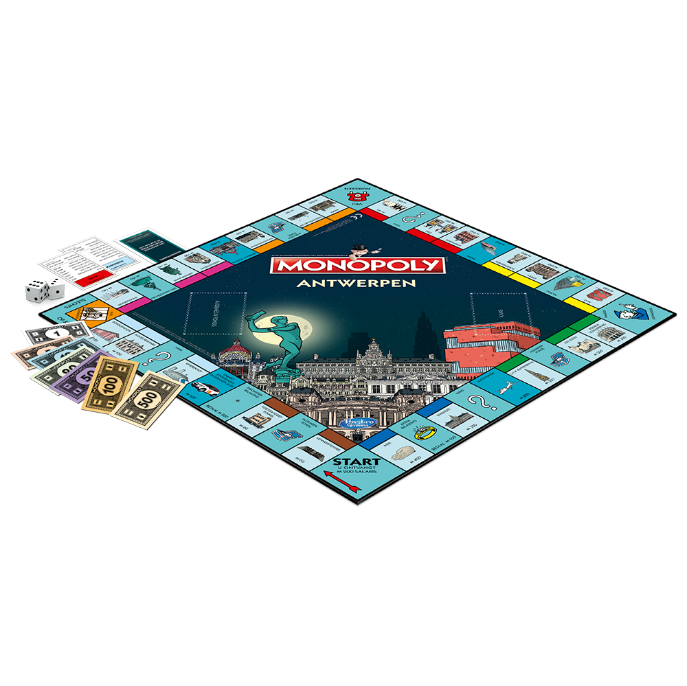 Monopoly Antwerpen spelbord