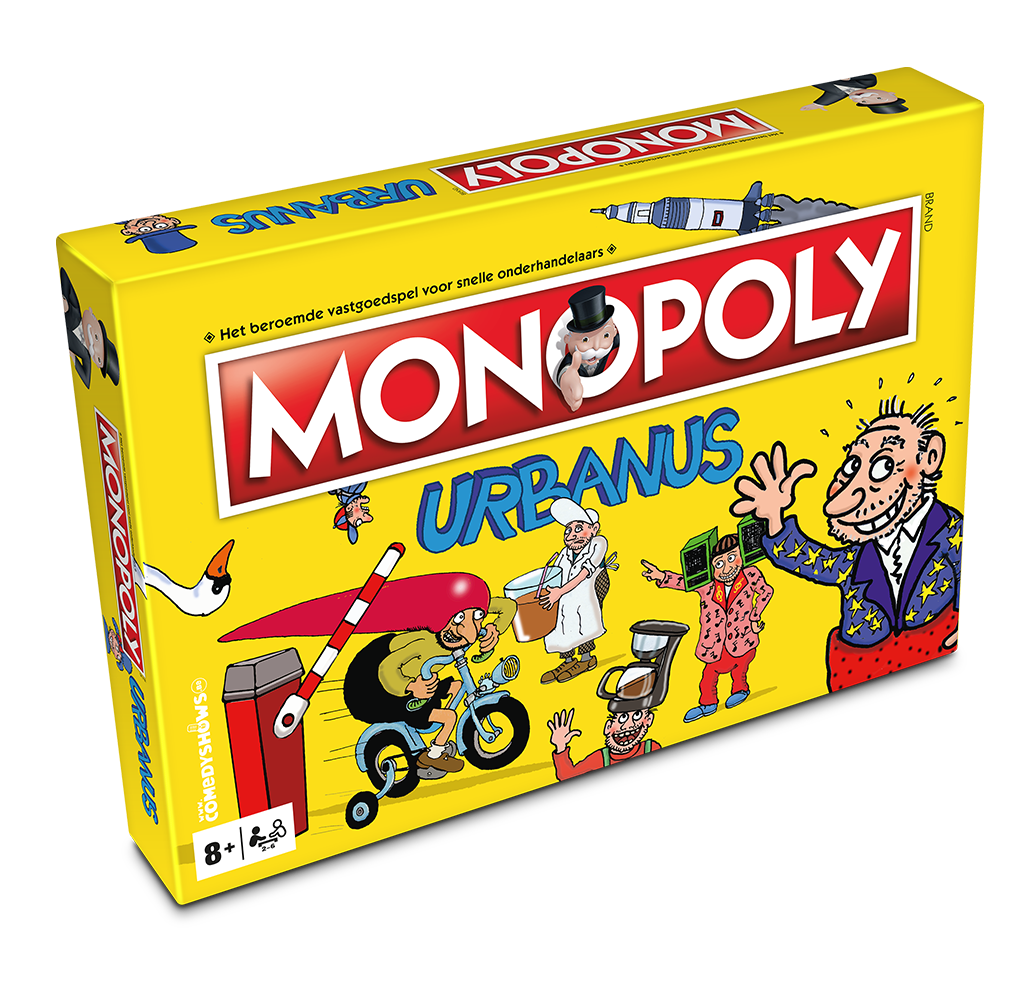 Monopoly Urbanus bordspel kopen spelbord gezelschapsspel cadeau